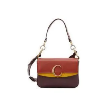 Chloe Calfskin Crossbody Bag Shoulder Bag Women's Multicolor