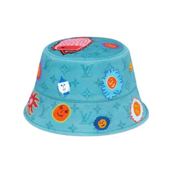 LOUIS VUITTON Lv X Yk Reversible Faces Bucket Hat