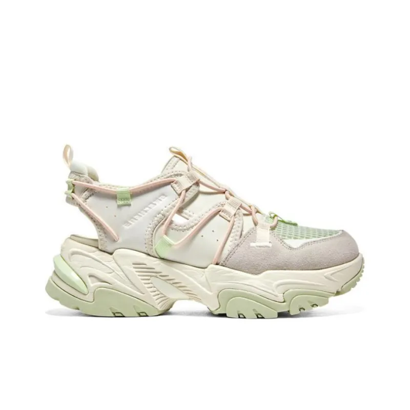 Skechers D'lites Sandal 'White Grey Green' Women's-1