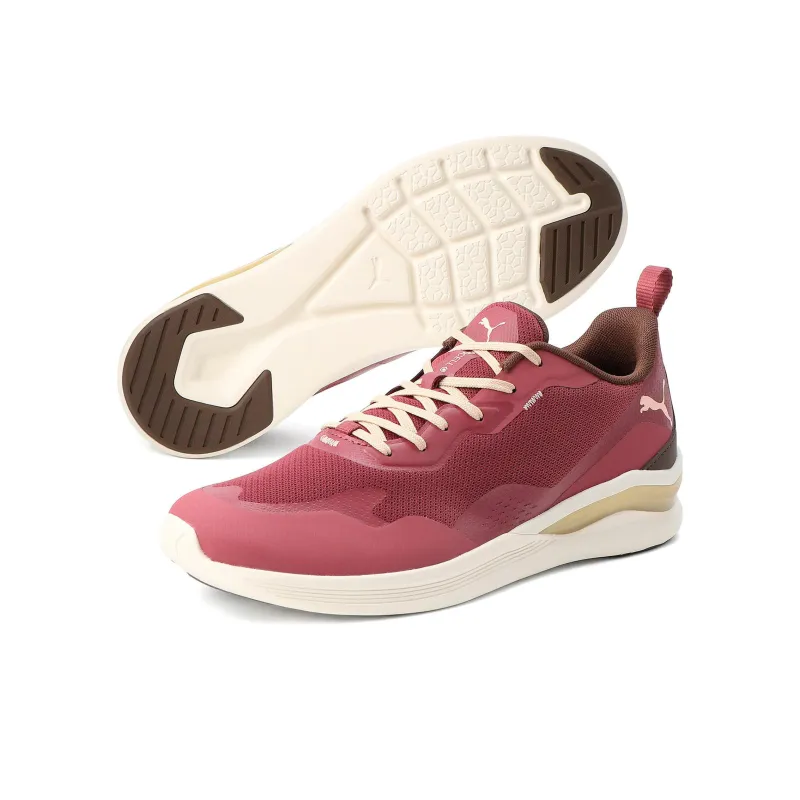 PUMA Lqd Flash Anti-Slip Wear-Resistant Low-Top Running Shoes Men's Pink-2