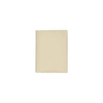 CDG Cow Leather Wallet Regular Women's Ecru