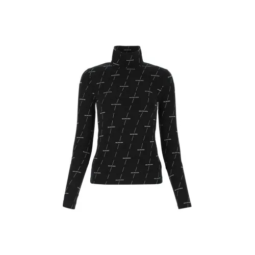 Balenciaga T-Shirts Women's Black