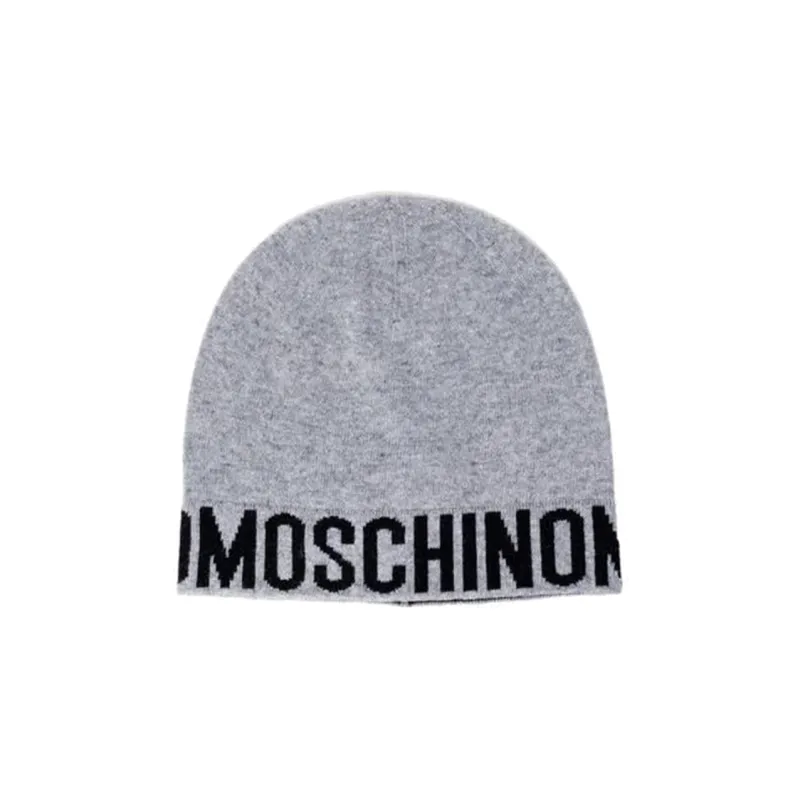 MOSCHINO Logo intarsia Knitted Beanie-0