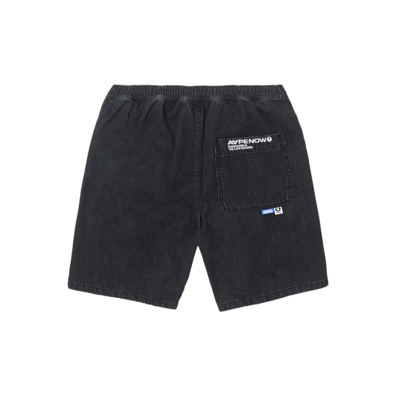 Aape Denim Shorts Men-1