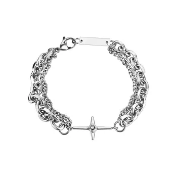 ENFANTIN Bracelets Unisex Silver 2 Pack