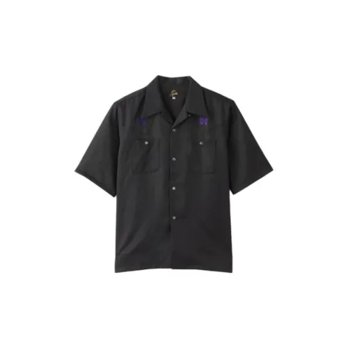 Needles Shirts Men Black