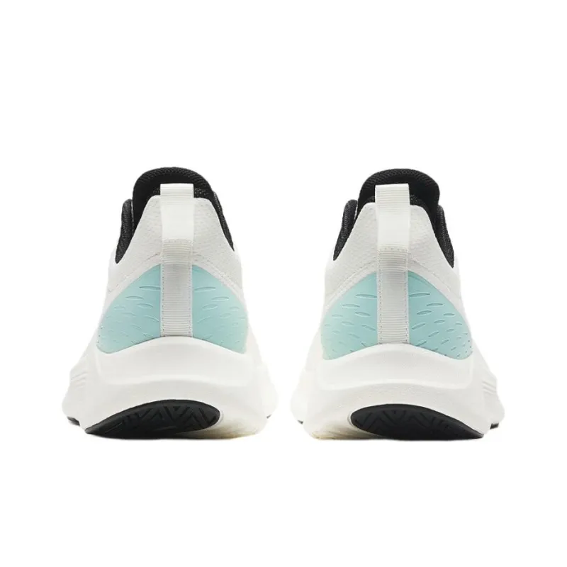 Anta Anti Slip Wear Resistant Low Top Running Shoes Men's White Cyan-2