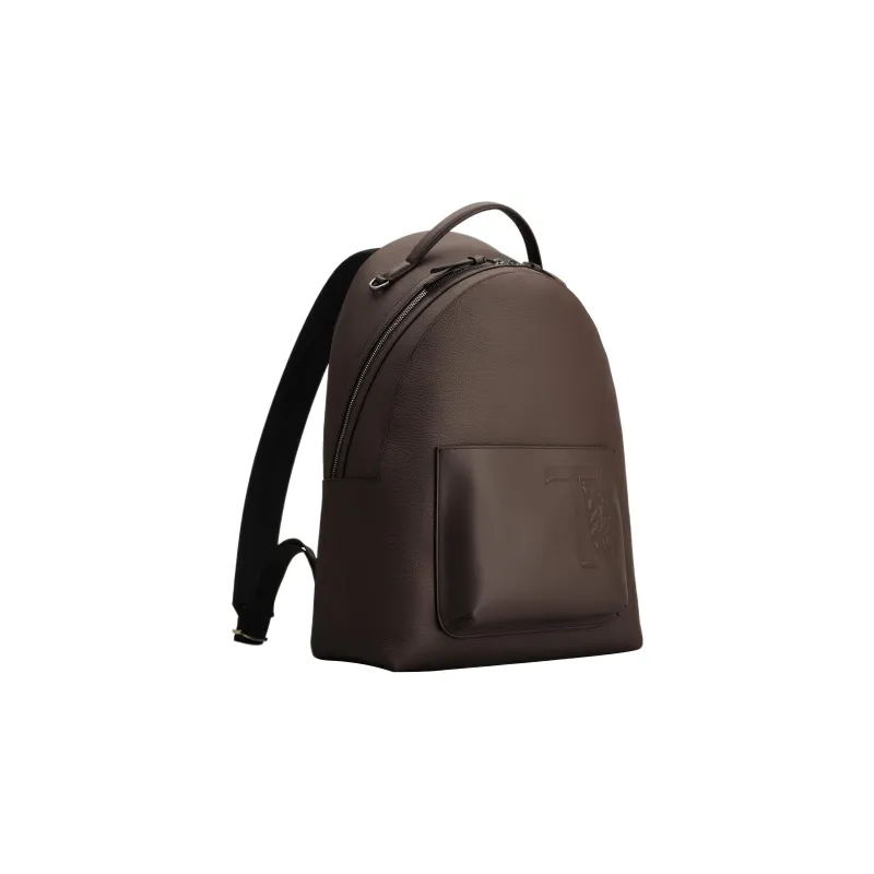 TOD'S Leather Backpack Medium Size Men's Brown-1