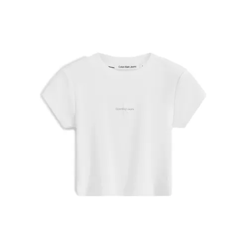 Calvin Klein T-Shirts Women's Moon White