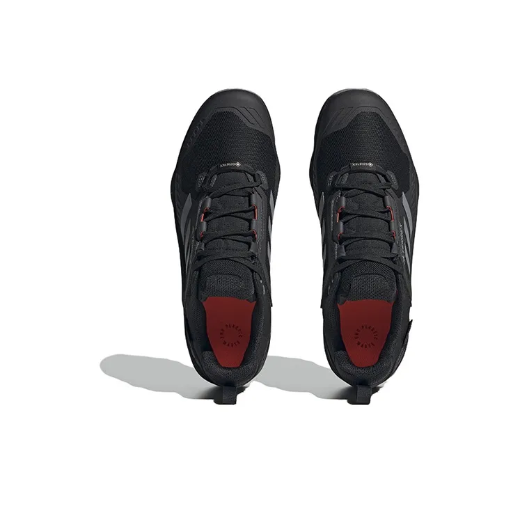 Adidas Terrex Swift R3 Gore Tex Core Black Grey Solar Red-4