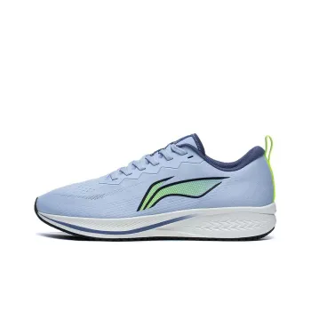 LiNing Red Hare 6 Anti Slip Wear Resistant Low Top Running Shoes Men's Gray Green