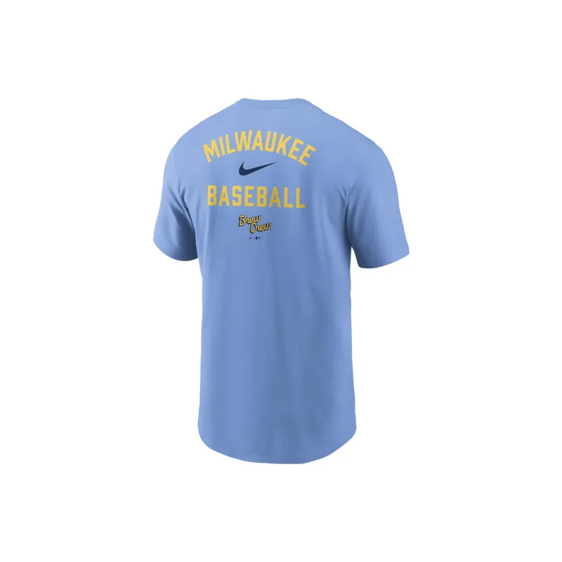 Nike City Connect MLB Milwaukee Brewers Men's T Shirt-1