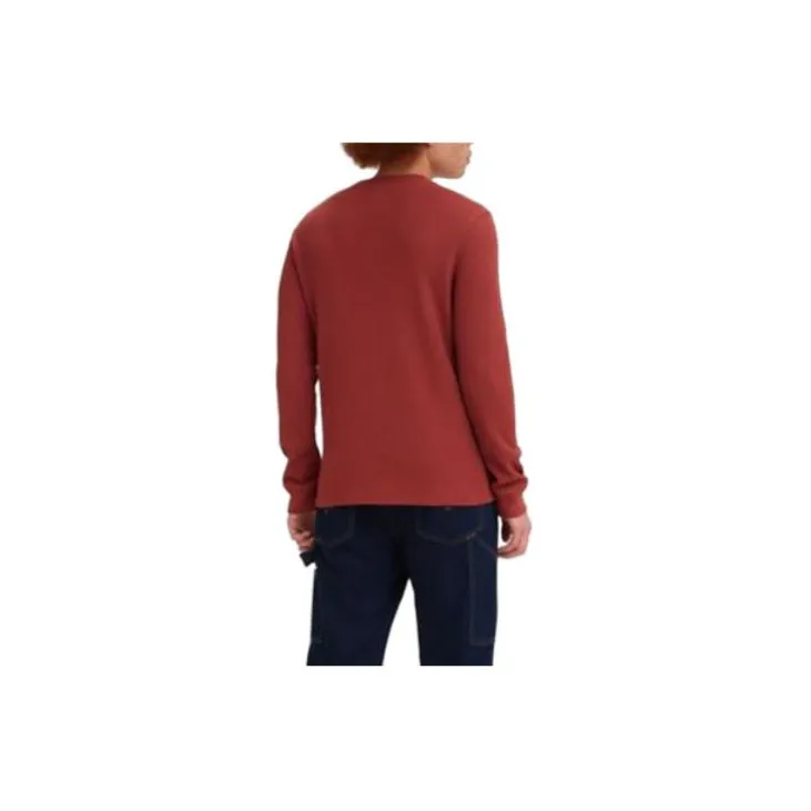 Levis T-Shirts Men Brown Red-1