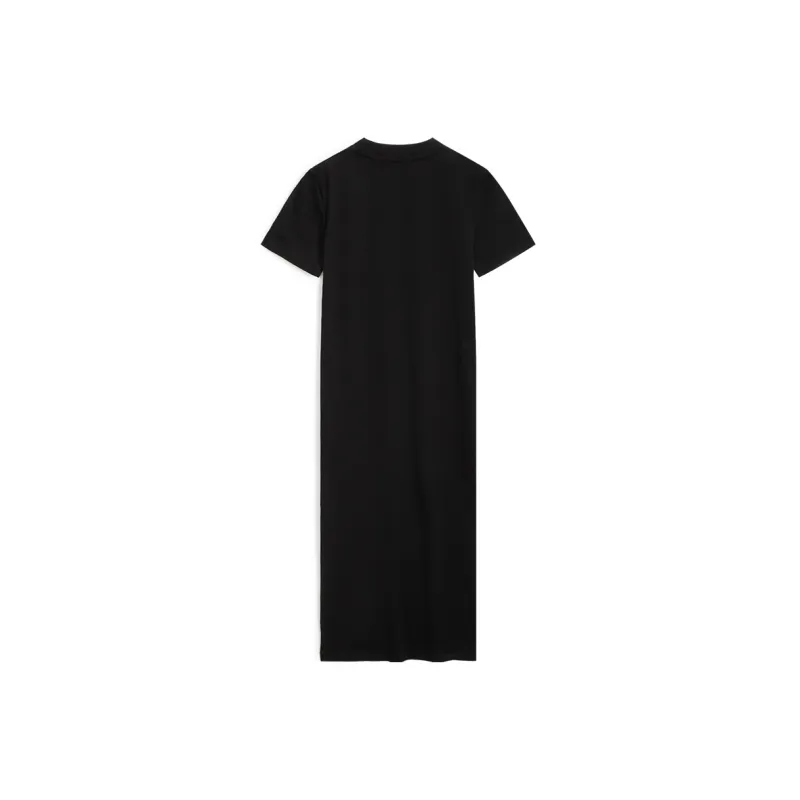 CK/Calvin Klein Short Sleeved Dresses Women's Space Black-1