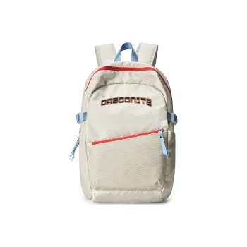 DRACONITE Polyester Student Backpack Regular Unisex Ecru
