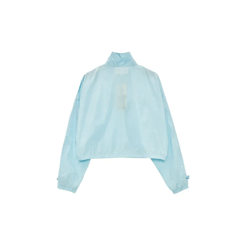 Ed Hardy Cropped Coats Women's Light Blue-1