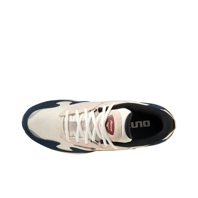 Mizuno Wave Rider Beta White Beige Blue-2