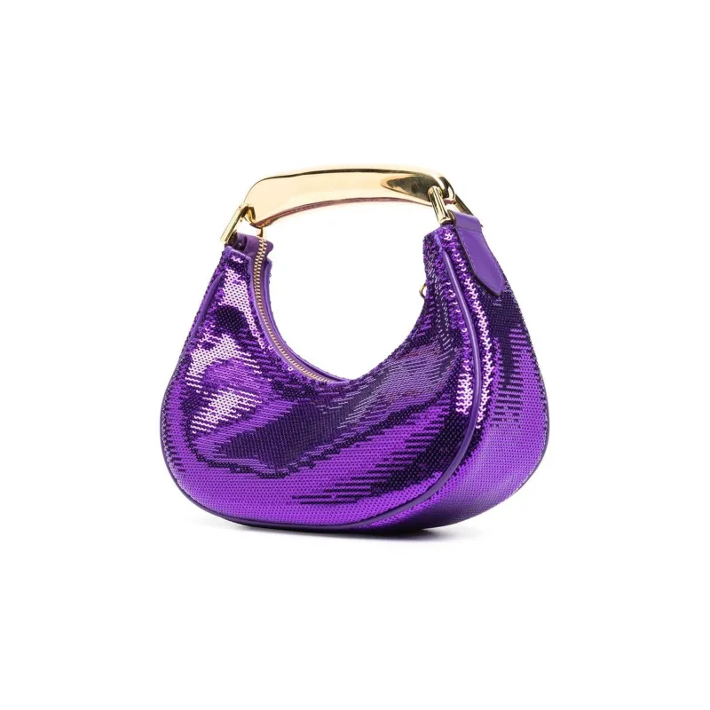 TOM FORD Cow Leather Shoulder Bag Crossbody Bag Handbag Mini Women's Orchid Purple-1