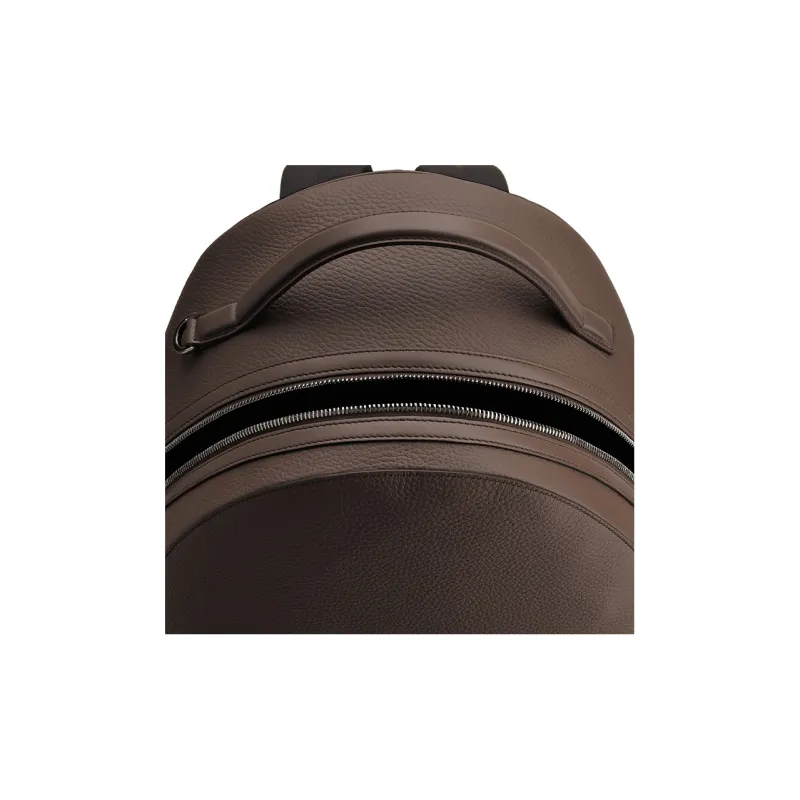 TOD'S Leather Backpack Medium Size Men's Brown-4