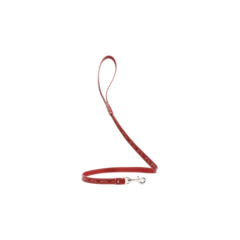 GOYARD Goyardine Canvas With Clamecy Cow Leather Dog's Teeth Bag Straps Unisex Burgundy-0