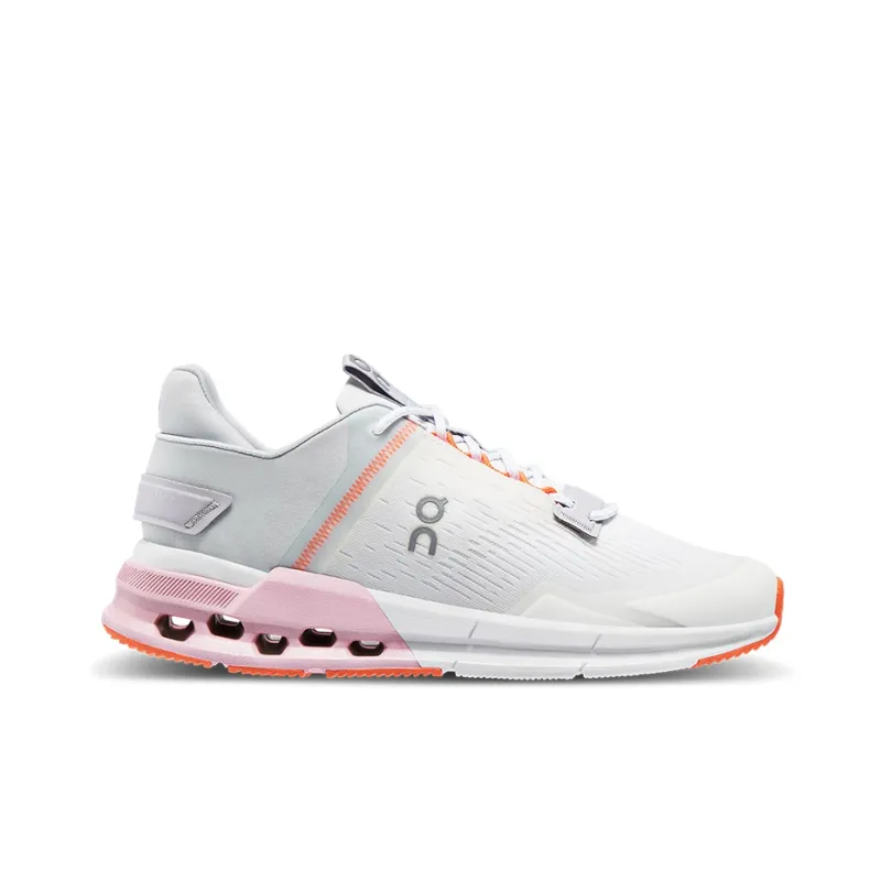 On Running Cloudnova Flux Undyed White Zephyr Women's-1