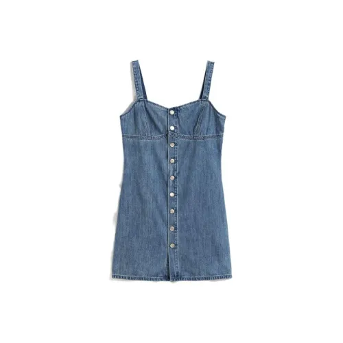 GAP Slip Dresses Women's Dark Blue