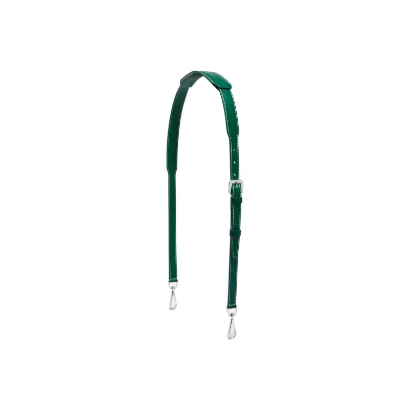 GOYARD Cow Leather Dog's Teeth Bag Straps Medium Size Unisex Green-0
