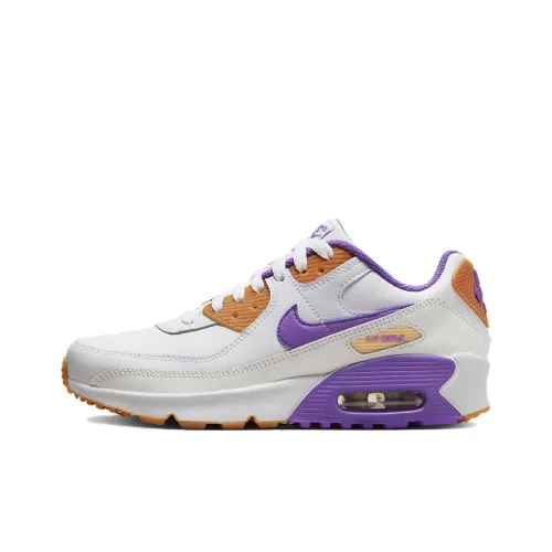 Nike Kids Air Max 90 LTR 'White' Sneakers