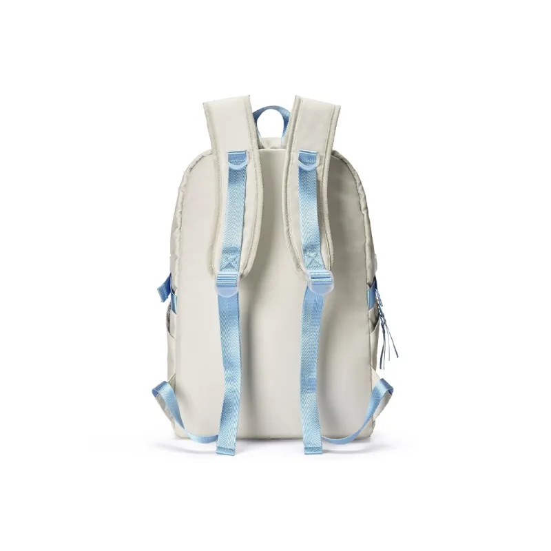 DRACONITE Polyester Student Backpack Regular Unisex Ecru-2
