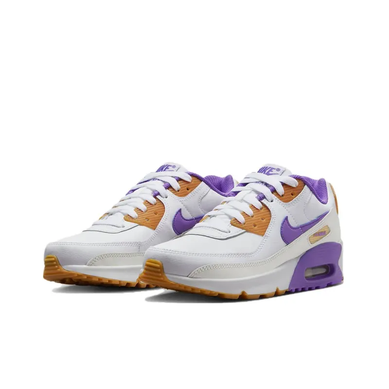 Nike Kids Air Max 90 LTR "White" Sneakers-2