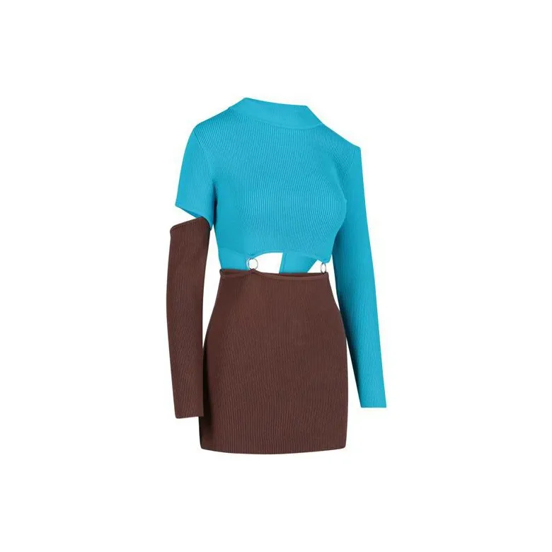 ANDERSSON BELL Cut out Two tone Dress-2