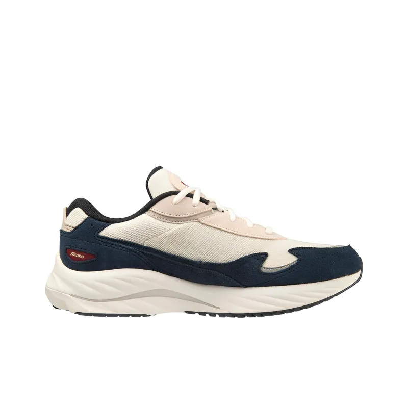 Mizuno Wave Rider Beta White Beige Blue-1