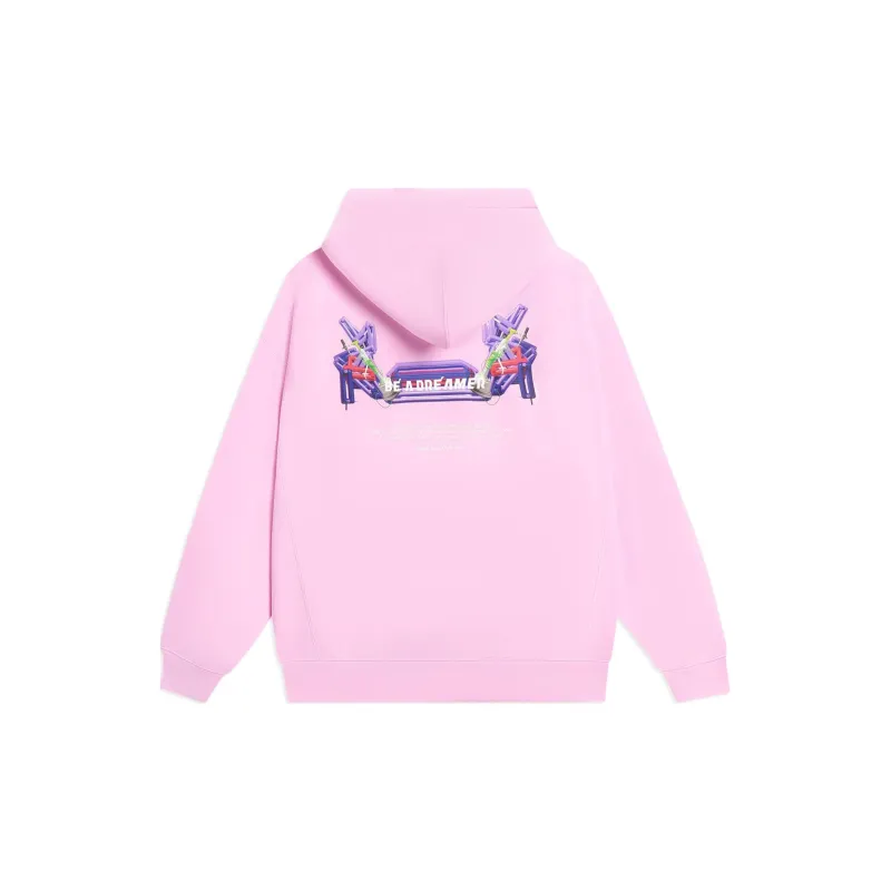 LiNing Sweatshirt Unisex Fresh Lotus Pink-1