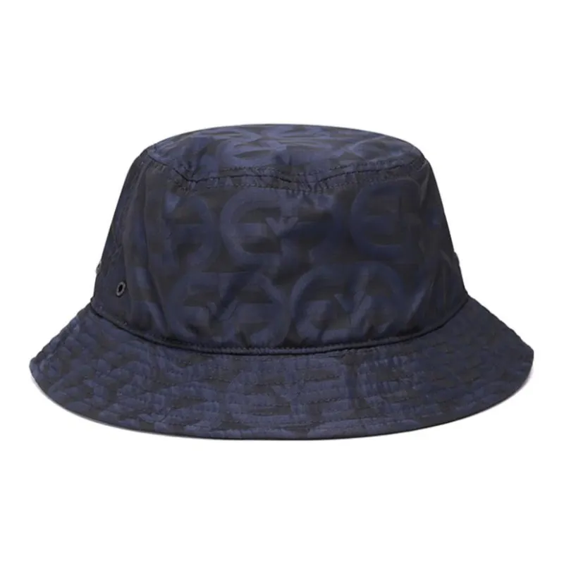 EMPORIO ARMANI SS23 Bucket Hats Men Marine Blue-1