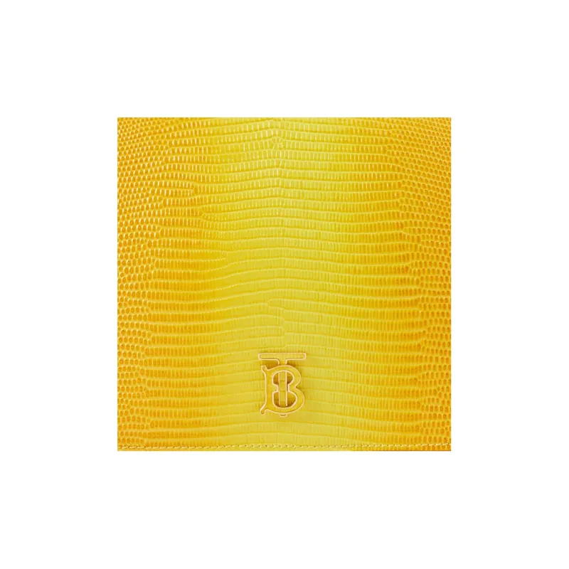 Burberry Calfskin Storage Bag Clutch Mini Women's Cold Lemon-4