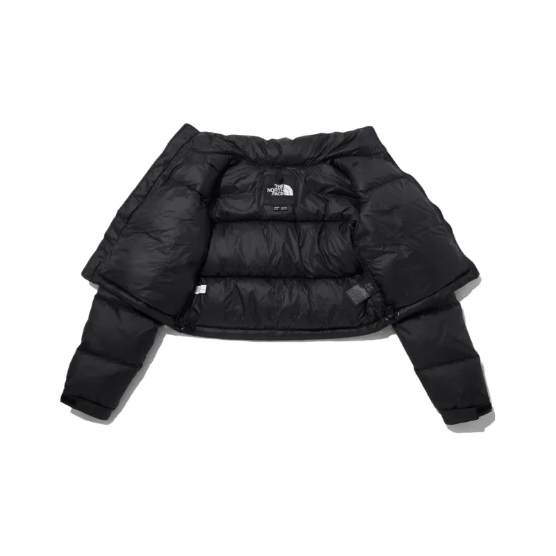 THE NORTH FACE Cropped Coat Women's Black-2