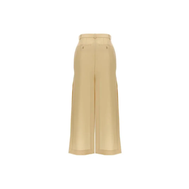 Lanvin High Waist Slit Maxi Skirt-1