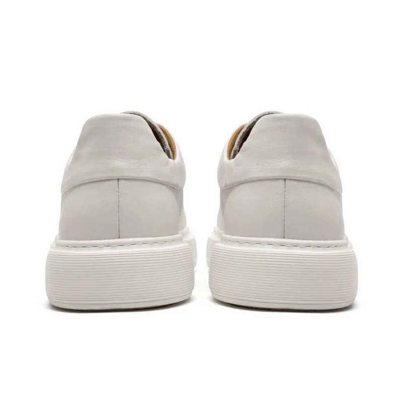 Anthony Miles Stylish Skateboarding Shoes Men's White-3