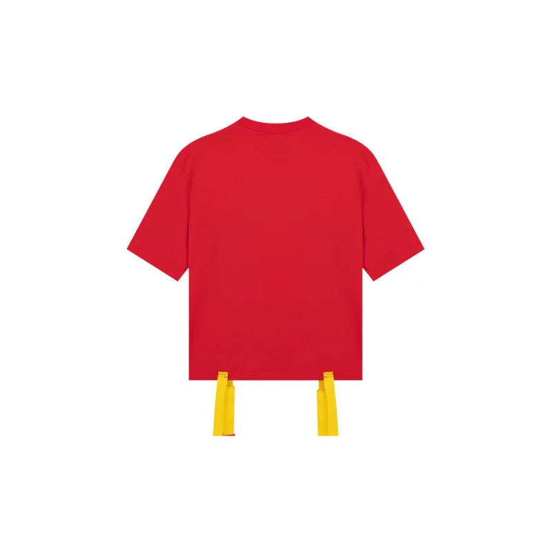 GCDS Crop Tops Women's Red-1