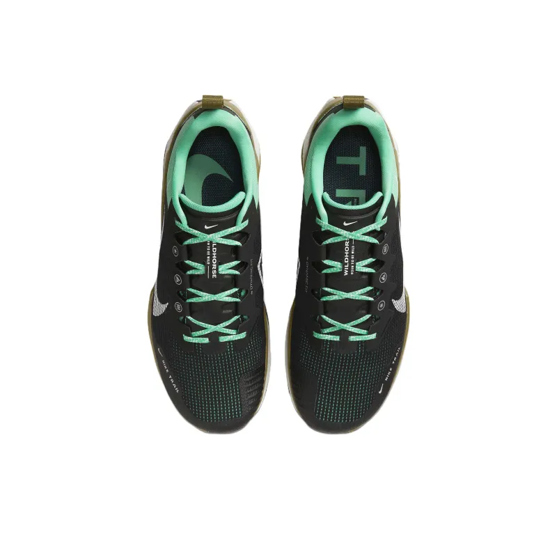 Nike Wildhorse 8 Black Spring Green Olive Flak White-3