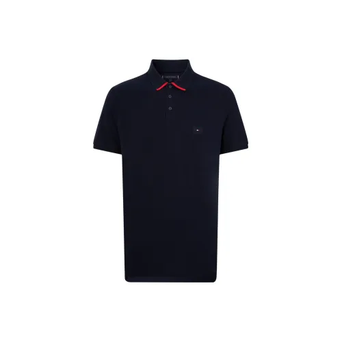 Tommy Hilfiger Polo Shirts Men Navy Blue