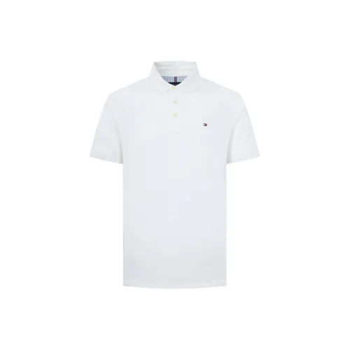 Tommy Hilfiger Polo Shirts Men White YAF