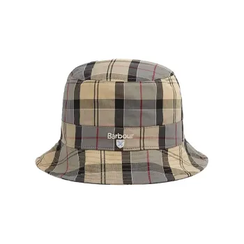 BARBOUR Check print Bucket Hat