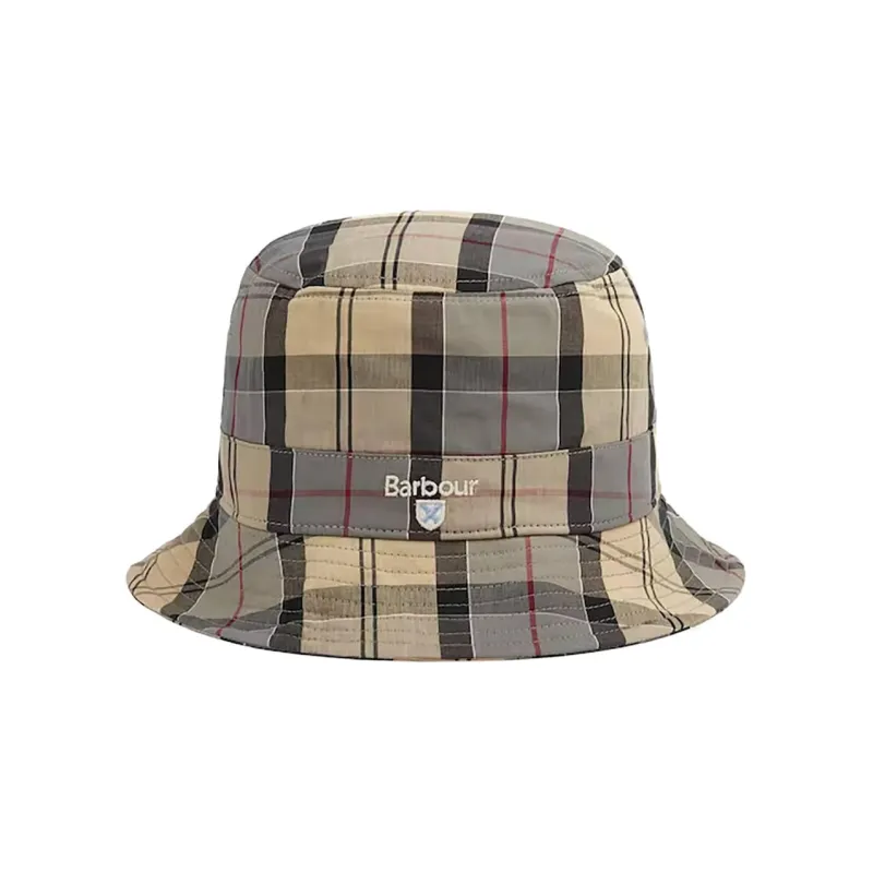 BARBOUR Check print Bucket Hat-0