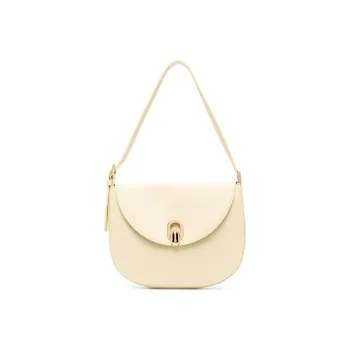 SAVETTE Tondo Leather Shoulder Bag