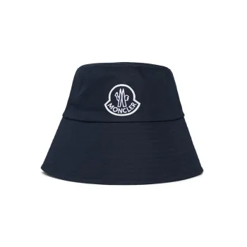 Moncler Bucket Hats Men Dark Blue