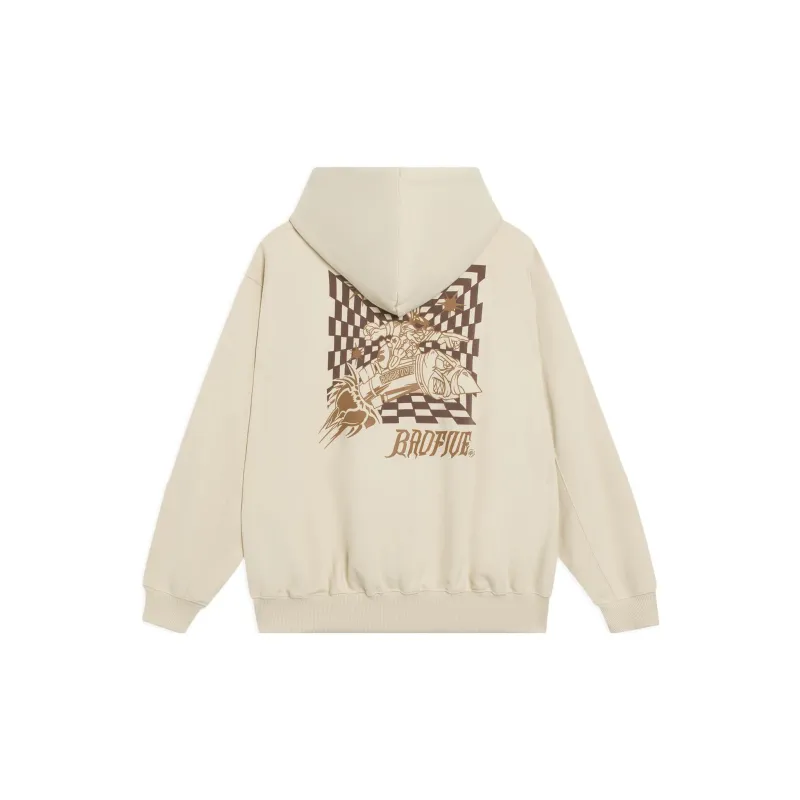 LiNing Badfive Sweatshirt Unisex Light Creamy Brown-1