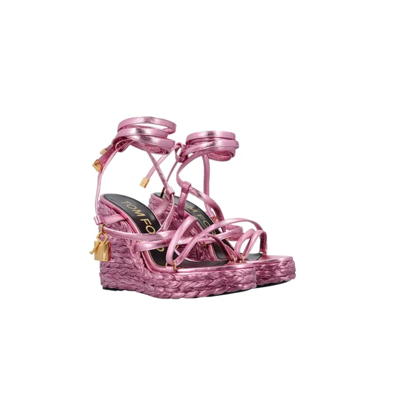 TOM FORD One-Strap Sandals 11.5cm Women's Pink-2