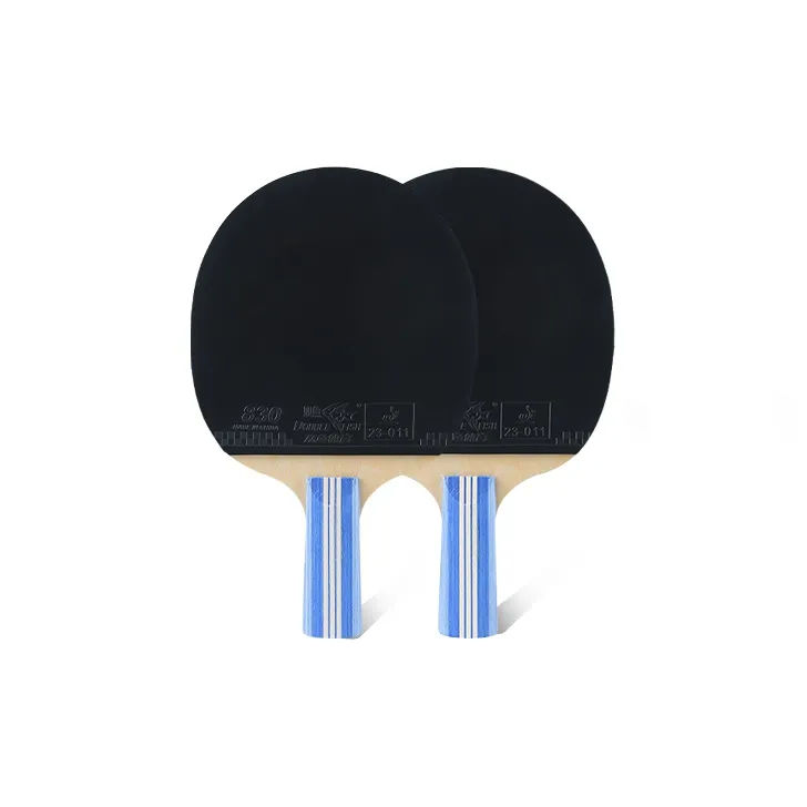 DOUBLEFISH Ping Pong Paddles Unisex All Wood Red-7