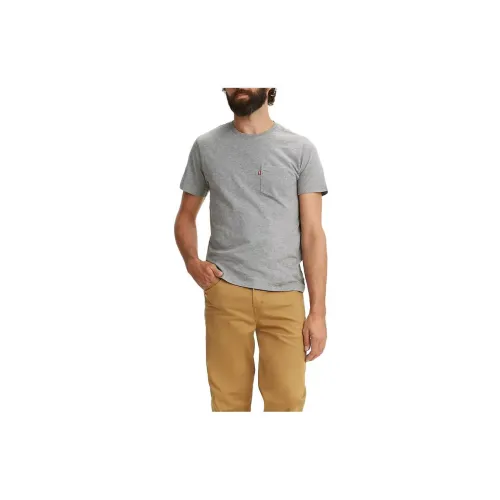 Levis T-Shirts Men Gray